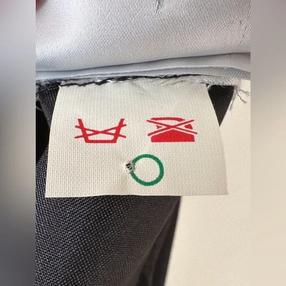 Vintage - Emblem- Cowl Back - Knee Length Dress - Black - Size Medium - Picture 9 of 9